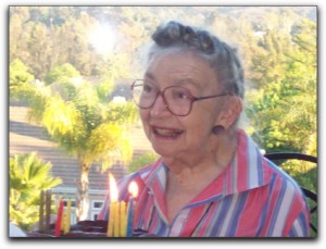 Faye Hurvitz celebrates her 90th birthday