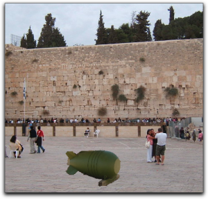 ambiguous nuclear device in the kotel plaza