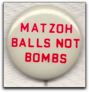 matzoh balls not bombs