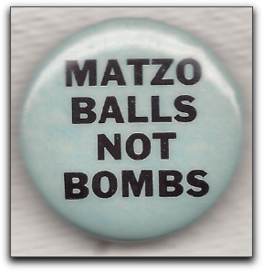 matzo balls not bombs