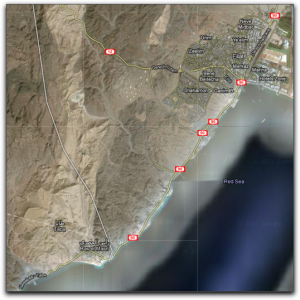 taba to eilat route
