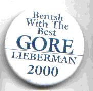 Bentsh With The Best Gore Lieberman 2000